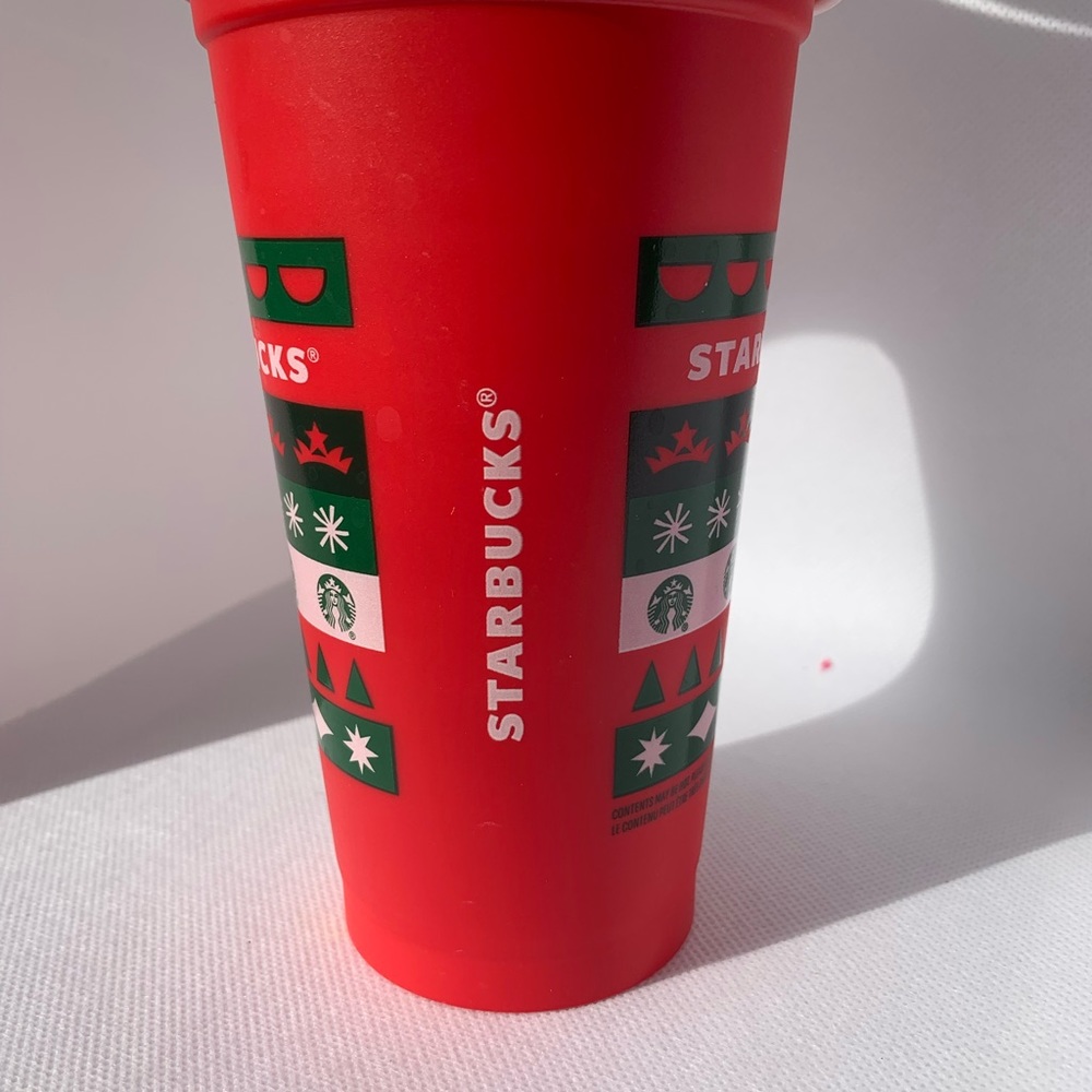 2020 Holiday reusable cup